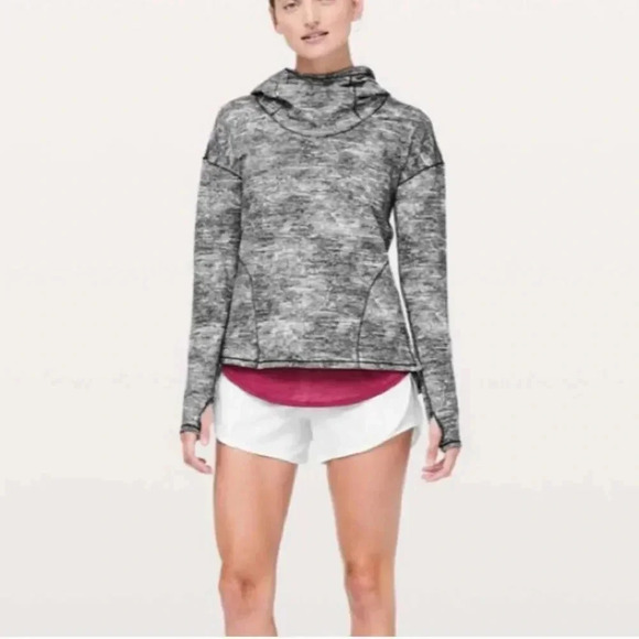 Lululemon Forever Endeavor Hoodie Pullover Gray Size 6 - Picture 2 of 10